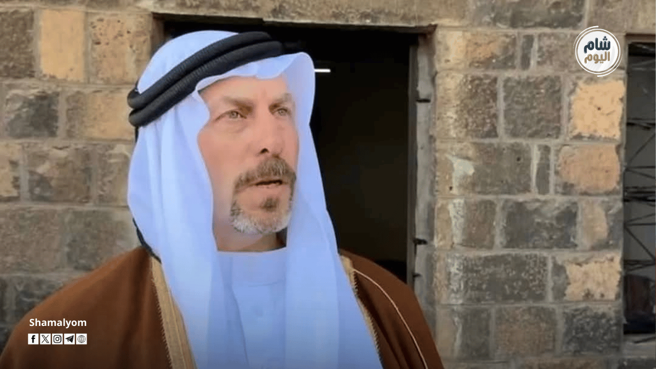 الأمير حسن يحيى الأطرش يؤكد أن خروجه من السويداء