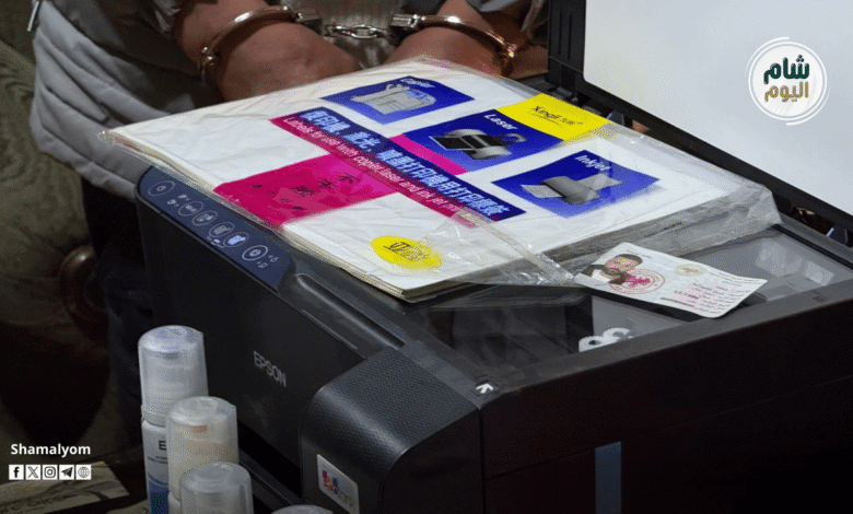 تفكيك شبكة تزوير بطاقات أمنية وعسكرية في حلب وتوقيف أفرادها