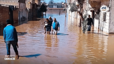 أهالي الحسكة يطالبون بتدخل عاجل بعد فيضانات نهر الخابور