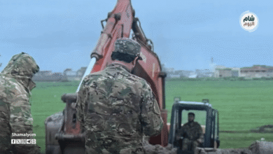 الجيش يتدخل لمواجهة سيول إدلب وحلب