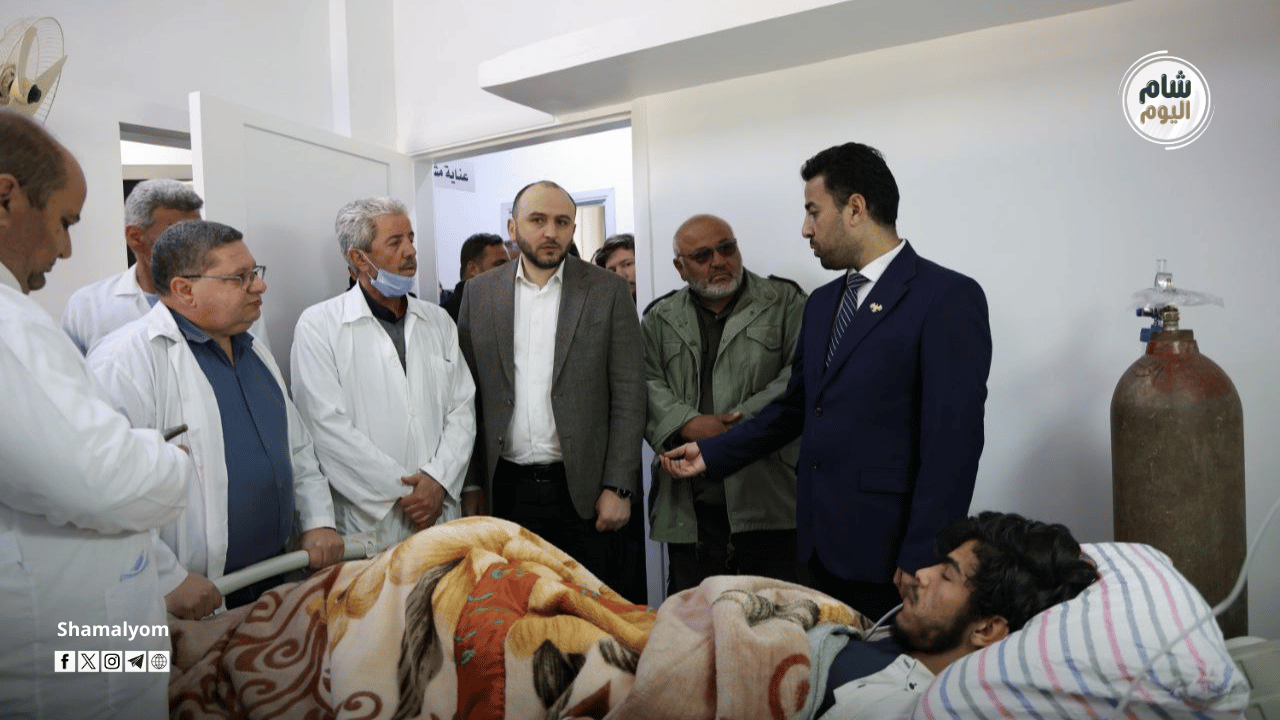 وزير الصحة يدشن مشاريع طبية بريف حمص